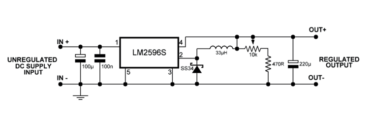 LM2596-Step-Down-Converter